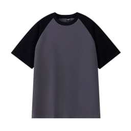 IEFB American Style Men's T-shirt Raglan Colorblocked Short Sleeve Summer New Tee Casual Loose Fitting O-neck Pullover Top X3841