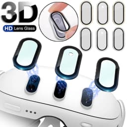 Camera Lens Protector for Meta Quest 3 Tempered Glass Lens Cover Anti-scratch Len Protective Films for Meta Quest3 Accessories