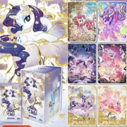 【Stock】Kayou My Little Pony Trading Cards Full Box Wave 11 Moonlight Pack Official Authentic Collectible Zr Gold Cards Fans Gift