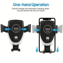 Wireless Charging Phone Car Holder Charger For iPhone 17 16 15 14 13 12 Pro Max XR Samsung Xiaomi Fast Car Wireless Chargers