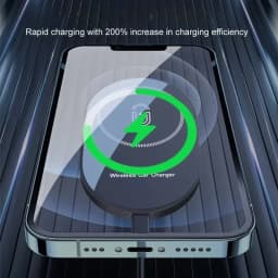 15W Magnetic Car Wireless Chargers Air Vent Phone Holder For Magsafe iPhone 17 16 15 14 13 12 Pro Max Car Fast Charging Stand