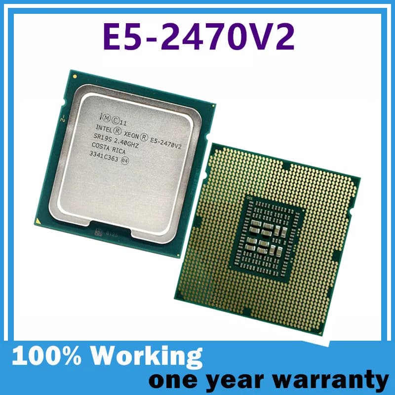 Xeon E5 2470V2 E5 2470 V2 2.4GHz 25M Ten-Core Twenty-Thread E5-2470V2 CPU 95W LGA 1356