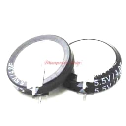 1pcs/lot Button type 5.5V 4F V Type P6MM Super capacitor 5R5405V 5.5V4.0F In Stock