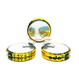 1pcs/lot Button type 5.5V 4F V Type P6MM Super capacitor 5R5405V 5.5V4.0F In Stock