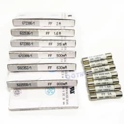10Pcs Multimeter Ceramic Fuses 7017240 6.3 x 32mm FF 315mA FF500mA FF630mA FF800mA FF1A FF1.6A FF2A DMI 1000V Fast-Acting Fuse