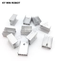 10pcs Aluminium TO-220 Heatsink TO 220 Heat Sink Transistor Radiator TO220 Cooler Cooling 20*15*10MM