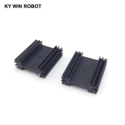 2pcs/lot TO-247 Heat Sink/Heat Sink for Audio 38*34*12MM Cooling Block Radiator/ Transistor Heat Sink Block