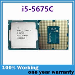 intel Core i5-5675C 3.1GHz quad-core 65 watt 14 nm CPU i5 5675C for Z97 H97 Z87