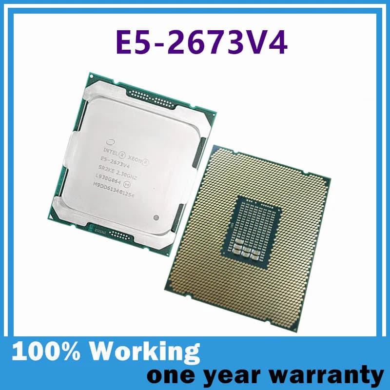 Xeon E5 2673V4 CPU SR2KE 20-cores 2.30GHZ 50MB 14nm E5 2673 V4 E5-2673V4 135W LGA2011-3