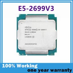 Xeon E5-2699 V3 E5-2699V3 E5 2699 V3 2.30GHz 45M 145W 18-Core 22NM LGA2011-3 E5 2699V3