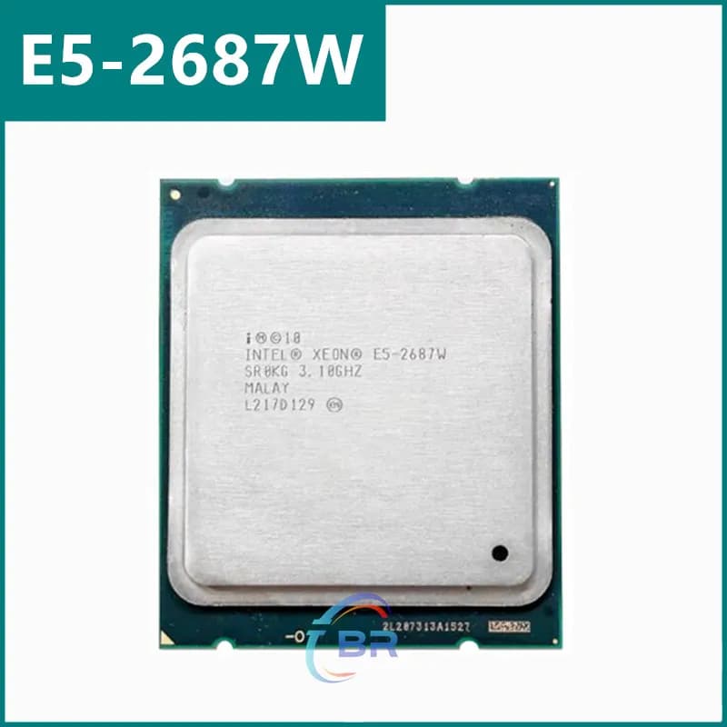 Xeon E5-2687W E5 2687W 3.10GHz 8-Core 20M DDR3 1600MHz FCLGA2011 150W