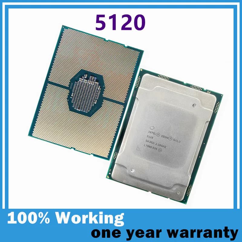 Xeon GOLD 5120 SR3GD CPU 5120 2.2GHz 14 Cores 28 Thread 19.25MB 105W LGA 3647