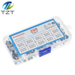 TZT 1BOX 200pcs=10 Values*20pcs BC327/BC337/BC517/BC547/BC548/BC549/BC550 BC556/BC557/BC558 For Power module