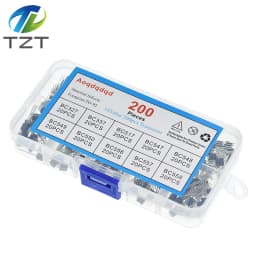 TZT 1BOX 200pcs=10 Values*20pcs BC327/BC337/BC517/BC547/BC548/BC549/BC550 BC556/BC557/BC558 For Power module