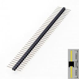 10PCS Break Away Headers - 40-pin Male ( Long Centered ) for Arduino