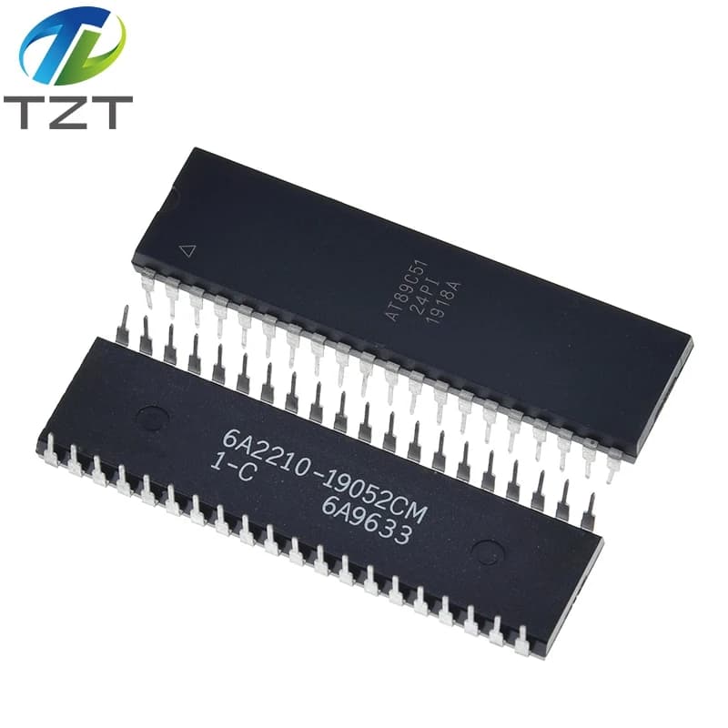 DIYTZT 1/3PCS AT89C51 AT89C51-24PI 851