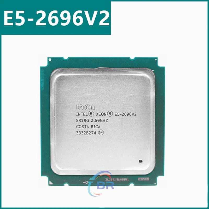 E5-2696v2 E5 2696v2 LGA 2011 2.5GHz 12Core 24Thread CPU 30M 115W E5 2696 V2