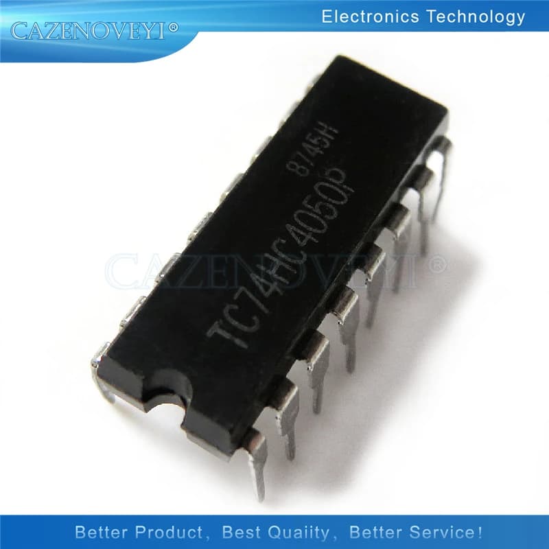 10pcs/lot 74HC4050AP MC74HC4050N MM74HC4050N CD74HC4050E 74HC4050 DIP-16 In Stock