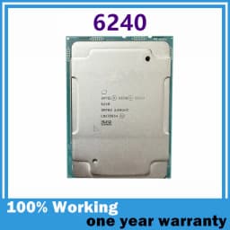 Xeon Gold 6240 CPU 150W 18 Cores 36 Threads 2.6GHz 24.75MB LGA3647 for C621 motherboard