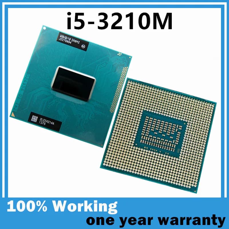 Core i5-3210M i5 3210M SR0MZ 2.5GHz 3M Dual-Core Quad-Thread CPU 35W Socket G2 / rPGA988B