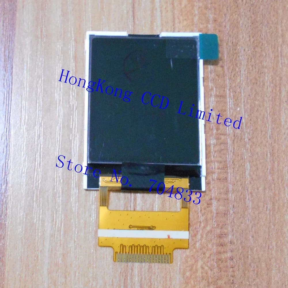 1.8 inch TFT SPI serial port LCD color screen 18PIN 128*160 ST7735S pin spacing 0.8MM Z180SN007 for GM328A Transistor Tester