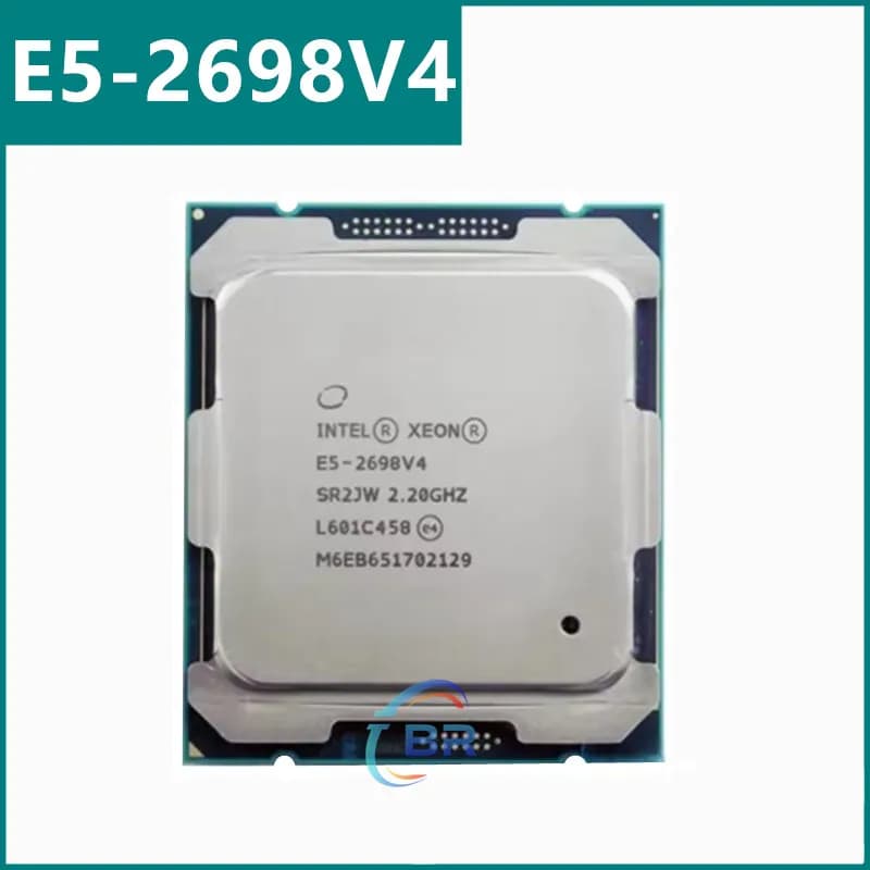 E5-2698 V4 E5-2698V4 CPU 2.20GHz 20-Cores 50M E5-2698V4 FCLGA2011-3