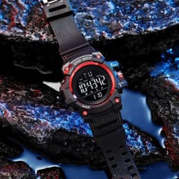 Military Men Watch Men's Digital Watches Sports Electronic Wristwatch 50MM Large Dial Clock Waterproof Sport Watch for Boy Child