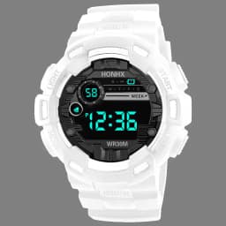 Military Men Watch Men's Digital Watches Sports Electronic Wristwatch 50MM Large Dial Clock Waterproof Sport Watch for Boy Child