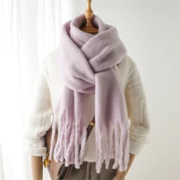 New Winter Scarf Men Women Cashmere Warm Solid Pashmina Blanket Wraps Female Thick Soft Bufanda Tassel Shawl Long Poncho Echarpe