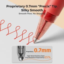 ENMY 48 Acrylic Gel Pen Rainbow Gradient Colors Fine Tip 0.7mm Art Drawing Pen Writing Pen Stationery Office School Supplies