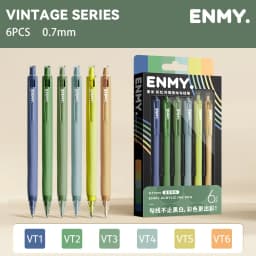 ENMY 48 Acrylic Gel Pen Rainbow Gradient Colors Fine Tip 0.7mm Art Drawing Pen Writing Pen Stationery Office School Supplies