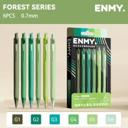 ENMY 48 Acrylic Gel Pen Rainbow Gradient Colors Fine Tip 0.7mm Art Drawing Pen Writing Pen Stationery Office School Supplies
