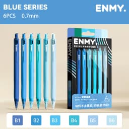 ENMY 48 Acrylic Gel Pen Rainbow Gradient Colors Fine Tip 0.7mm Art Drawing Pen Writing Pen Stationery Office School Supplies