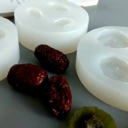 3d Fruit Silicone Molds Banana Slices Kiwi Dried Jujube Fruit Fondant Cake Chocolate Mould Cake Decoration DIY Resin Molds
