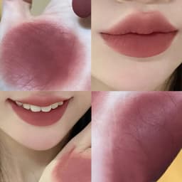 Waterproof and Easy To Color Matte Velvet Almond Nude Coffee Lipstick Lasting Do Not Stick To The Cup Lipstick Makeup Cosmetics