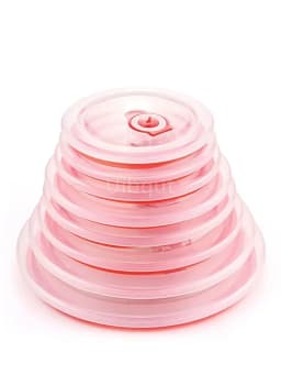 Silicone Food Packaging Bowl Lid round Silicone Lid Pot Reusable Elastic Seal Fresh Sealing Cover Instant Noodles Bowl Cover