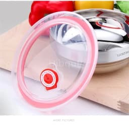 Silicone Food Packaging Bowl Lid round Silicone Lid Pot Reusable Elastic Seal Fresh Sealing Cover Instant Noodles Bowl Cover