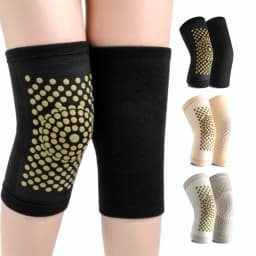 Customizable Men Women Self Heating Knee Pads Knit Winter Outdoor Sports Kneepad Warmers Arthritis Unisex Keep Warm Knee Sleeve