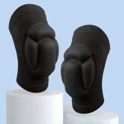 1Pair Thickened Protection Sports Kneepad Gym Support Fitness Gear Gear Basketball Brace Protector Male/Female Non Slip Pads