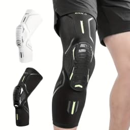 Vilico sports knee pads, compression breathable leg pads, with honeycomb pad leg covers, patella fixation, suitable for both men