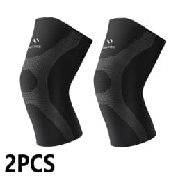 2pcs Plus Size Knee Pads Compression Knee Support for Obese Men Women Heavy-Duty Anti-slip Arthritis Relief Fitness Knee Cover