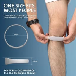 1/2PCS Silicone Knee Straps Anti-Slip Patella Tendon Protection Knee Brace Basketball Running Cycling Compression Knee Band