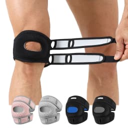 Dual adjustable patellar tendon support sleeve, suitable for meniscus, osteoarthritis, orthopedics, and athlete knee support