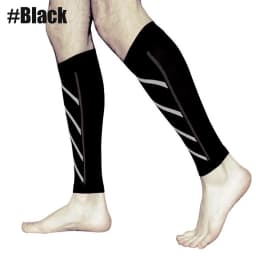 1Pair Calf Compression Sleeve  20-30mmHg Women Men Footless Running Leg Socks Shin Splints Varicose Veins Marathon Leg Sleeves