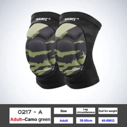 AOLIKES Knee Pads Thicken Sponge Volleyball Dancing Knee Protective Brace Gym Fitness Non Slip Unisex Basketball Yoga Knee Pads