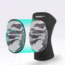 AOLIKES Knee Pads Thicken Sponge Volleyball Dancing Knee Protective Brace Gym Fitness Non Slip Unisex Basketball Yoga Knee Pads