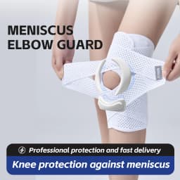 Adjustable Knee Brace Mesh Breathable Knee Support with Spring Stabilizers Open‑Patella Knee Sleeve for Daily Outdoor Activities