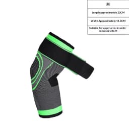 1Pc Elbow Support Elastic Gym Fitness Nylon Protective Pad Absorb Sweat Sports Safety Basketball Arm Sleeve Elbow Brace