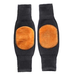 Men Women Autumn Winter Fleece Knee Pads Outdoor Cold-Resistant Leg Warmers Middle-Aged Man Thick Knit Knee Pads Woman Stretchy