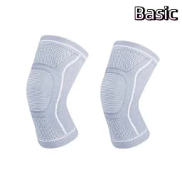 Compression Knee Brace Breathable Non-slip Adjustable Straps for Joint Pain Relief Squat Weightlifting Gym Training